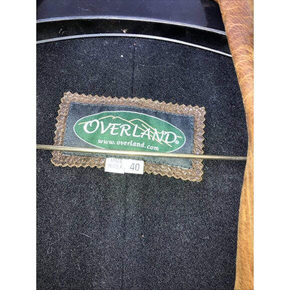 40 Overland Distressed Cafe Racer Biker Moto Brown - Picture 4 of 10